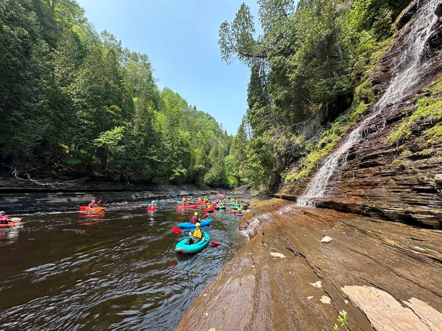 Quebec City: Rafting or kayaking – Jacques-Cartier Canyon - The eco stops and salmon migration pass coupon you’ll actually use