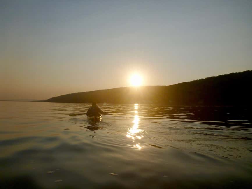 Quebec City Sunset Sea-Kayaking Tour with Mapple Wine - The Port wine break on the water, plus the fruit juice option