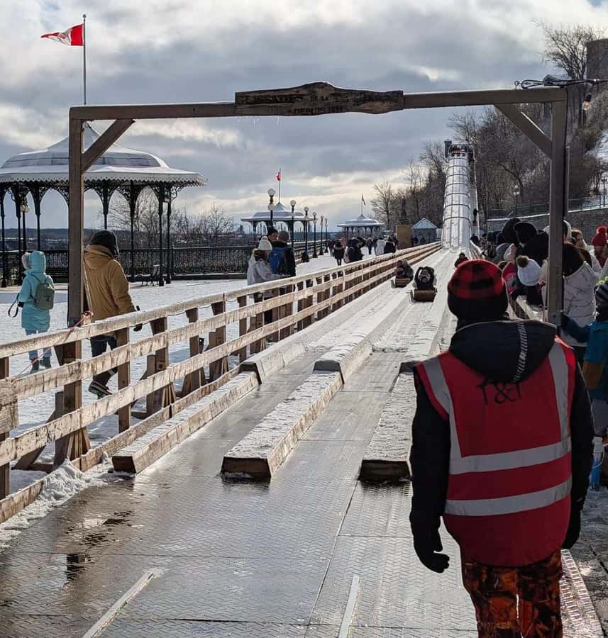 Quebec City: Winter Magic Tour - Finding the Plaza Near Petit-Champlain (and why location matters in winter)
