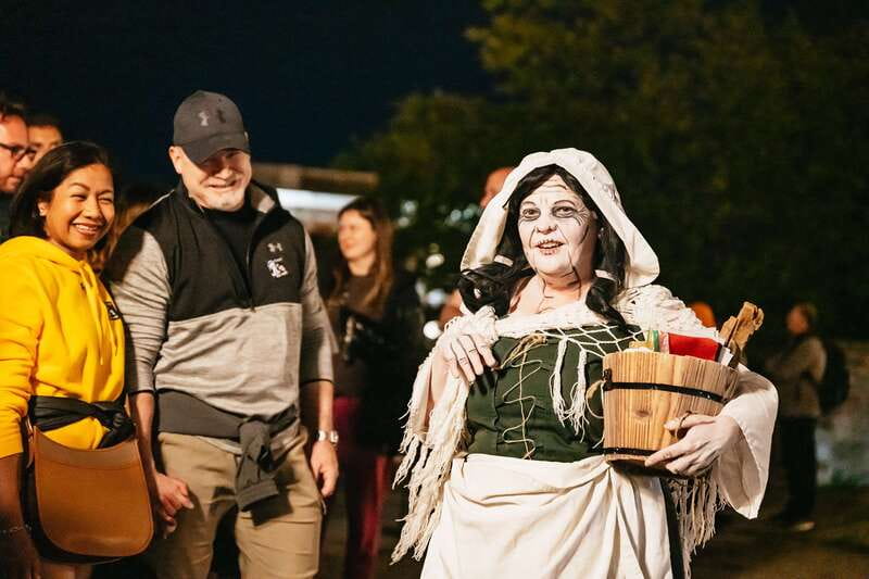 Quebec Interactive Street Theatre: "Crimes in New France" - Price and value: $23 for live actors and a full night out