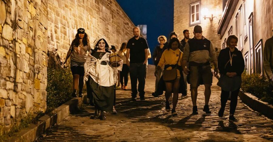 Quebec Interactive Street Theatre: "Crimes in New France" - Weather, clothing, and the no-video rule