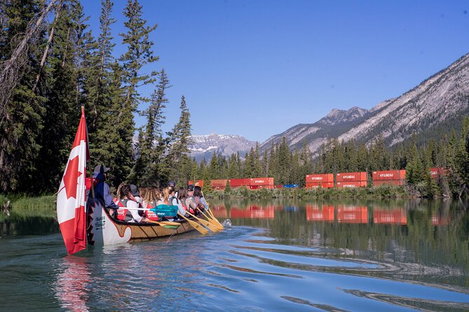 River Explorer | Big Canoe Tour in Banff National Park - What You Learn on the Bow: Beavers, Mountains, and Waterway Meaning