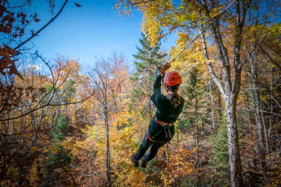 River Ziplines - Nature Tours - A Different Kind of Laurentians Zipline Course