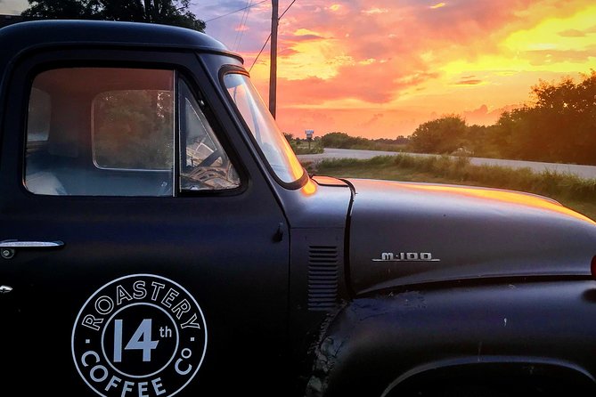 Roasting Experience at 14th Coffee Co - The Property Walk: Vintage Truck, Barn, Gardens, Greenhouse
