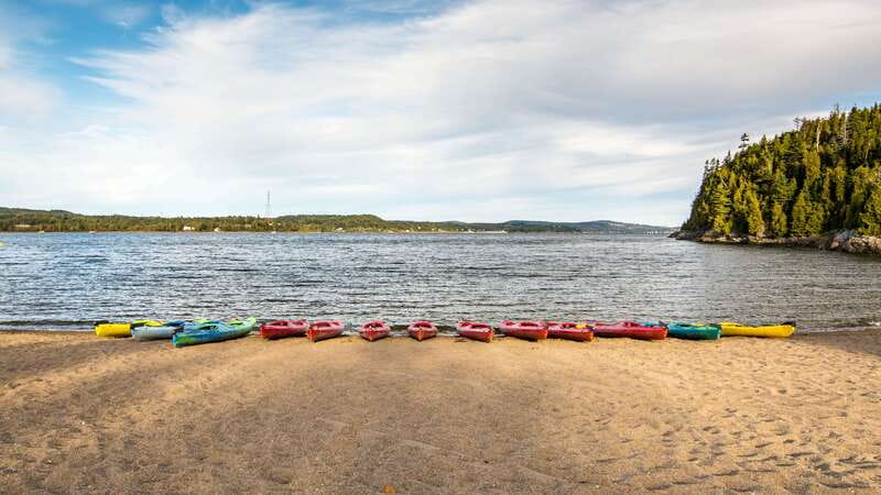 Saint John River: River Relics Kayak Tour - The Saint John River route: glacial history to Reversing Falls rapids
