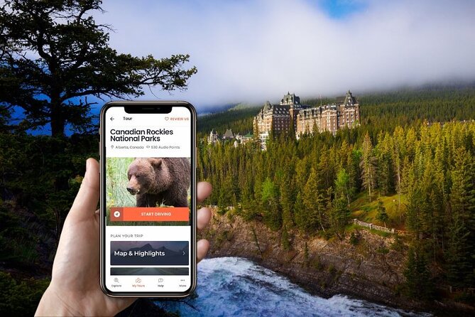 Self-Guided Audio Tours for the Canadian Rockies - How the GuideAlong GyPSy Guide tour actually guides you