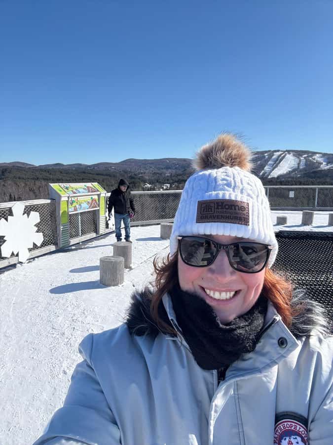 Sentier des cimes Laurentides: Treetop Observatory & Walk - Lumagica Lighted Evenings in Winter: When It Makes Sense