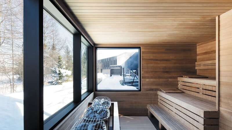 Sherbrooke: Nordic Spa Thermal Experience - Relaxation areas with fireplaces: where the “after feeling” happens