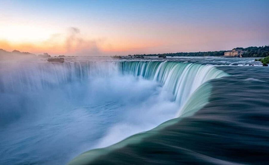 Small group: Toronto, Montreal, Quebec & Niagara 4-Day Tour - Day 2: Old Quebec walking tour, Little Champlain Street, then Montmorency Falls