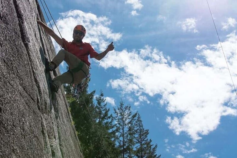 Squamish: Rock Climbing Beginner Experience - Routes in Squamish: variety, real climbing, and top-out reward