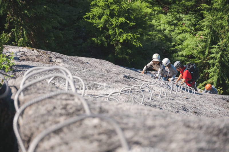 Squamish: Via Ferrata Climbing Adventure - Entering the Flight Deck: Clip In, Then Go for It