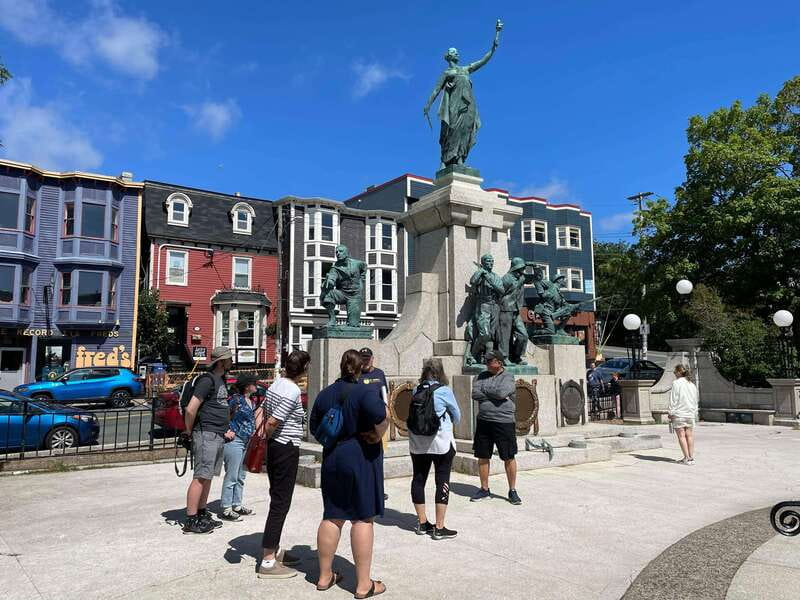 St. John's: Guided Walking Tour of the City - Starting on George Street at the A Time statue