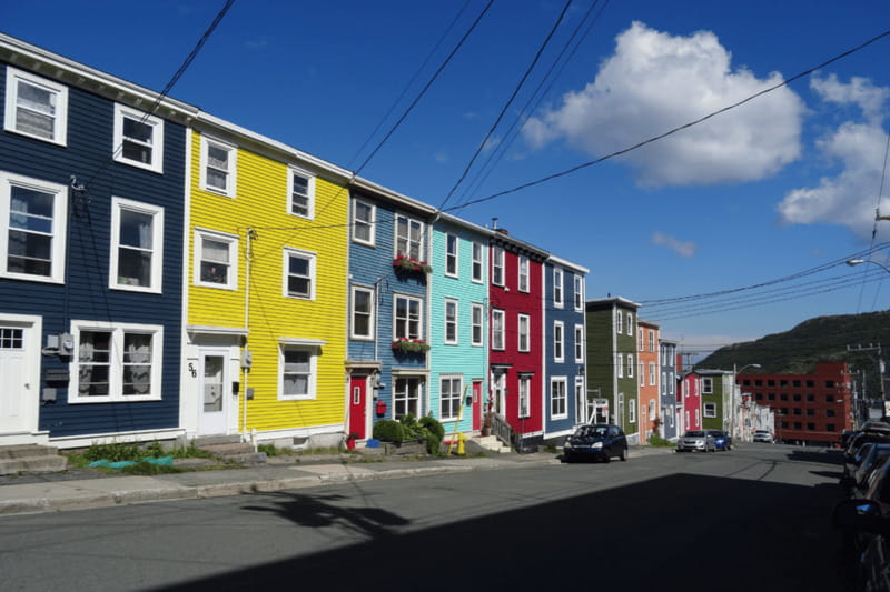 St John's Premium Driving Tour with Signal Hill & Cape Spear - The City Drive: Jellybean Row, The Rooms, George Street, and Water Street