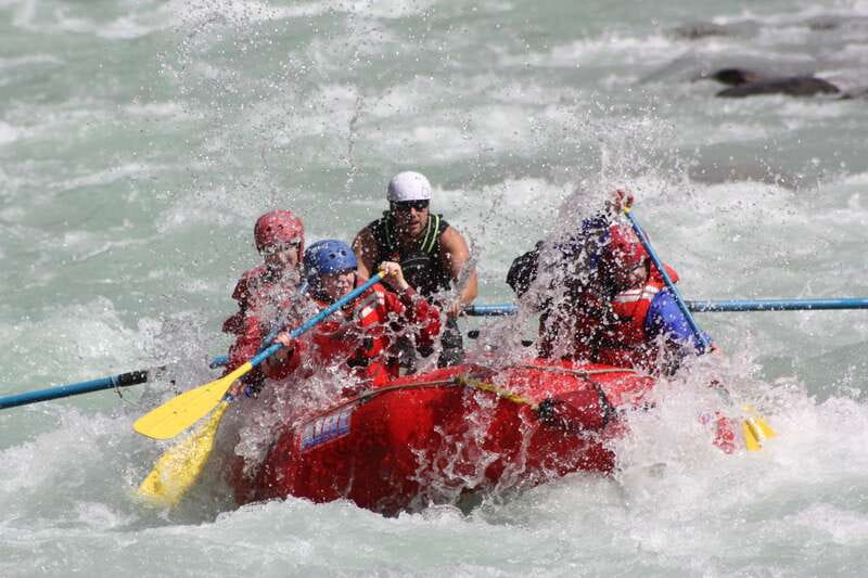 Sunwapta Challenge Whitewater Rafting in Jasper - Check-in, waivers, and the wetsuit changeover