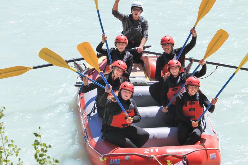 Sunwapta Challenge Whitewater Rafting in Jasper - Clothing tips so you stay warm after the splash