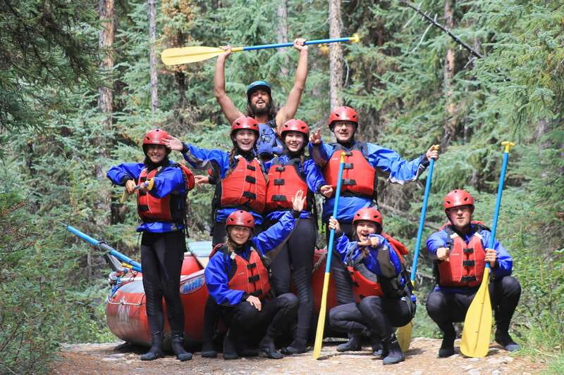 Sunwapta Challenge Whitewater Rafting in Jasper - Getting there from Jasper: the 45-minute bus ride is part of the experience