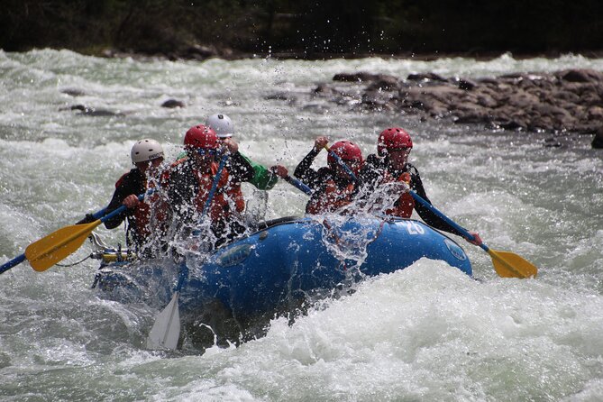 Sunwapta River Self-Drive Rafting Trip - The flow of the trip: briefing, Sunwapta Falls area, then the takeout