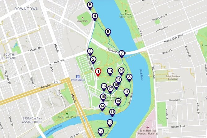 The Forks Historic Site: a Smartphone Audio Tour - Price and value: what $6.71 gets you