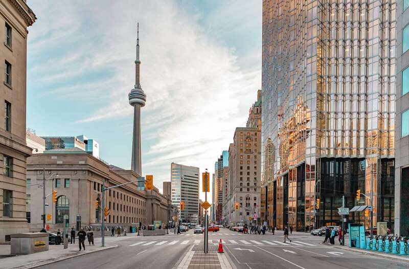 Toronto: 2-Hour Downtown Walking Tour - Landmark walk-through: CN Tower views, City Hall, the Stock Exchange, and Union Station