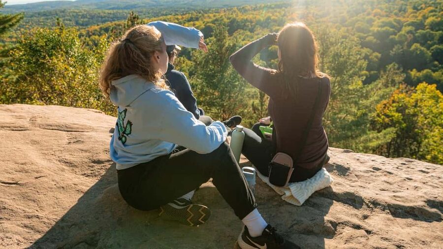 Toronto: Algonquin Park and Ragged Falls Day Trip - Ragged Falls and the Oxtongue River canoe: the main payoff