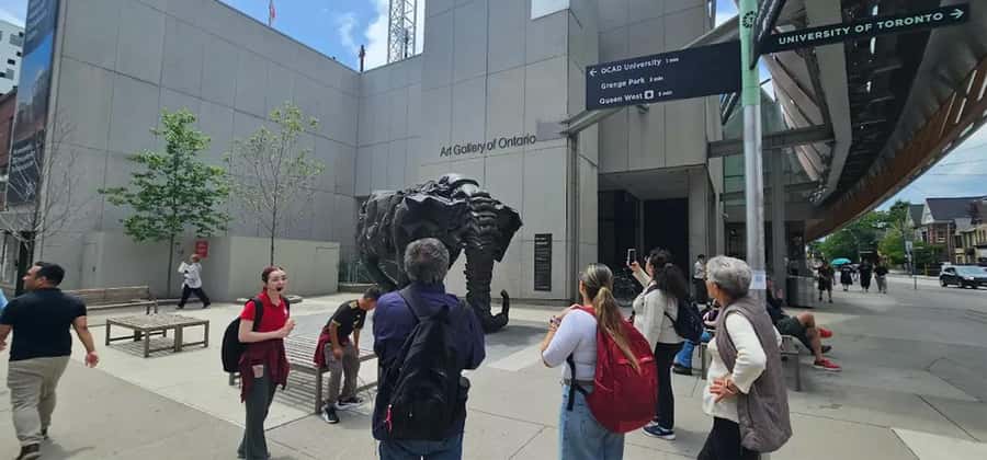 Toronto Discovery District Highlights Tour | 2-Hour - The Royal Ontario Museum finish: smart next step after 2 hours