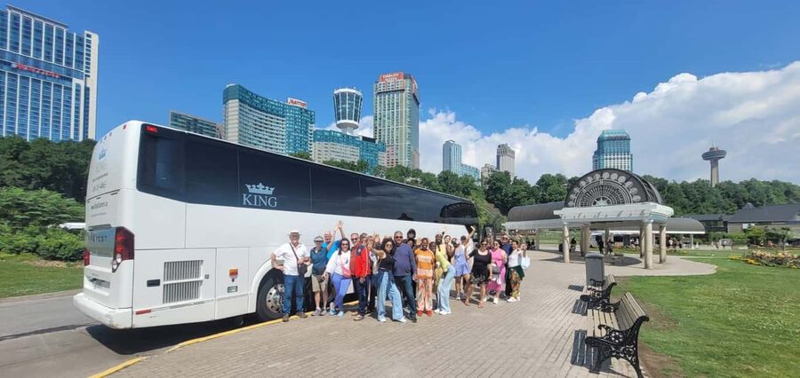Toronto: Niagara Falls Bus Tour with Maple Tasting and NOTL - Optional thrill upgrades: Hornblower vs Journey Behind the Falls