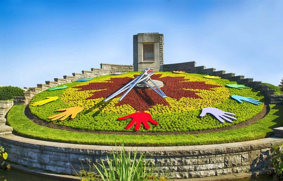 Toronto: Niagara Falls & NOTL Heritage Town Guided Day Tour - Floral Clock and Niagara Parkway stops: small moments that make big photos