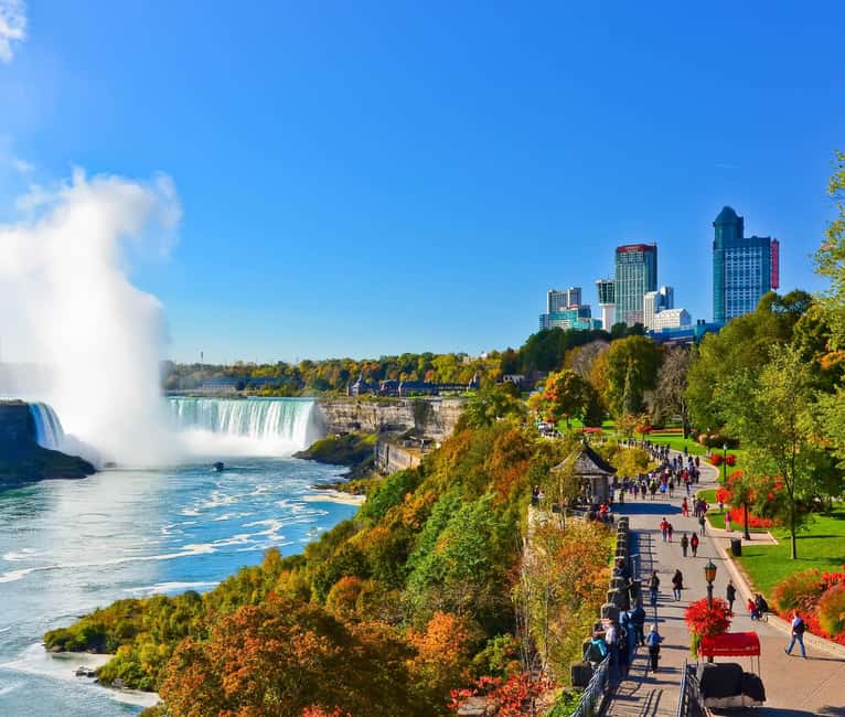 Toronto: Niagara Falls & NOTL Heritage Town Guided Day Tour - Niagara Falls Canadian Side: planning your time around the noise