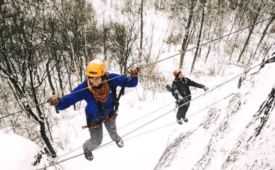 Tyroparc: Via Ferrata and Hiking in the Laurentians - Price and value at $66 per person