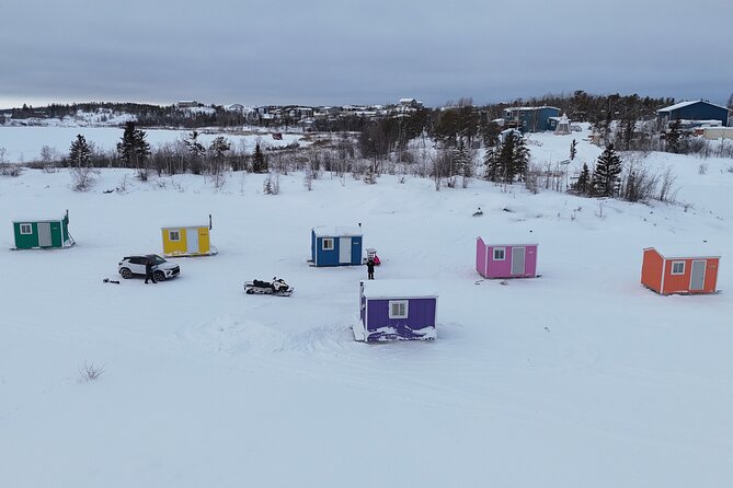 Ultimate Ice Fishing with Lunch - Where you meet and how the Yellowknife pickup works