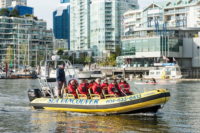 Vancouver City and Harbour Waterfront Sightseeing Boat Tour - Stanley Park from the sea, plus float plane and ship terminal views