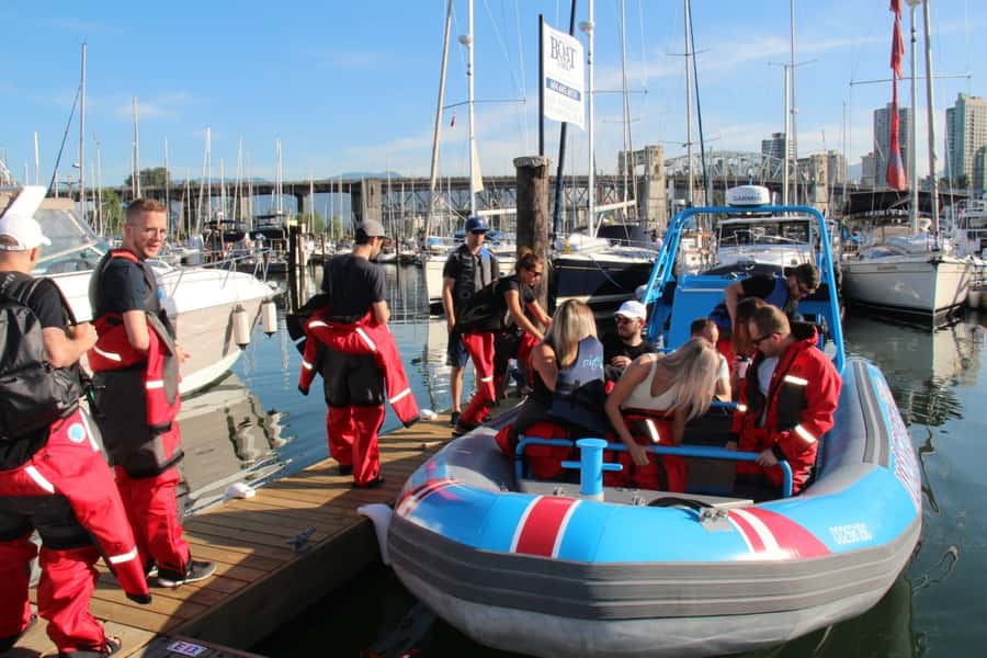 Vancouver: City and Seals Boat Tour - The Ride Itself: Comfort Gear Plus a Sporty Side
