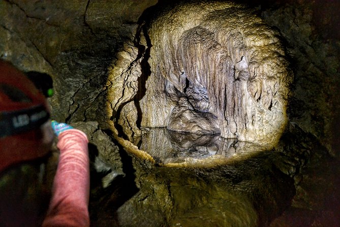 Vancouver Island Multi-Cave Experience - The hike in Pacific coastal rainforest sets the tone