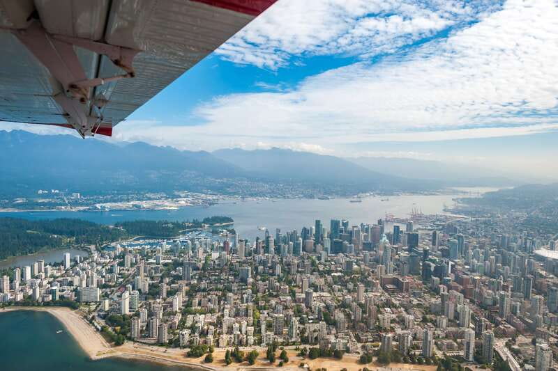 Vancouver: Scenic Panorama Seaplane Tour - Lions Gate Bridge and the North Shore feel closer than you expect