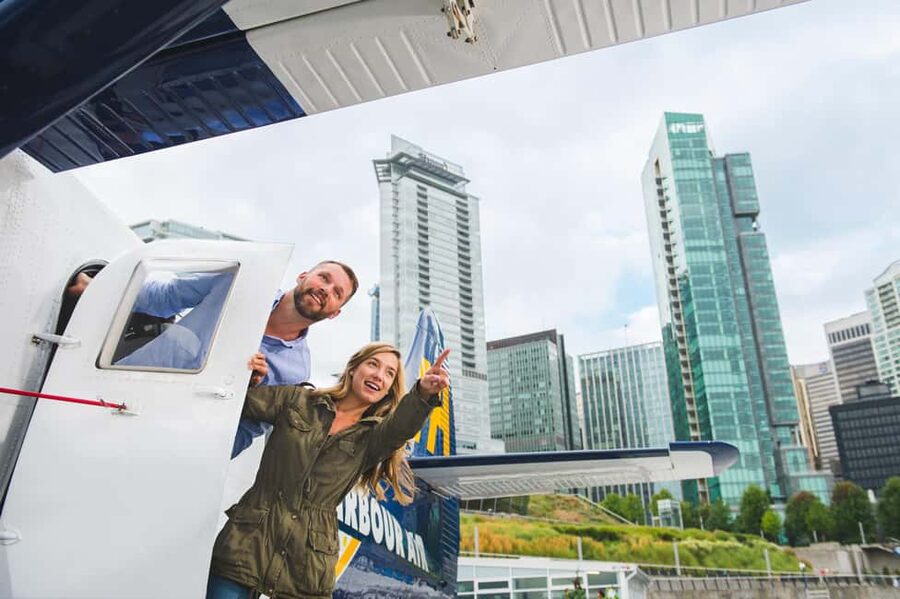 Vancouver: Scenic Panorama Seaplane Tour - Science World at TELUS World of Science: quick, colorful, and easy to spot