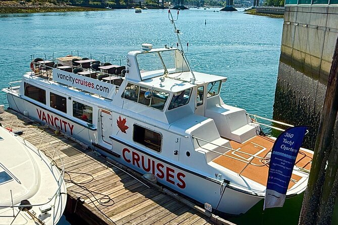 Vancouver Sightseeing Boat Cruise with Live Tour Guide - The return loop through English Bay and the North Shore mountain outlook
