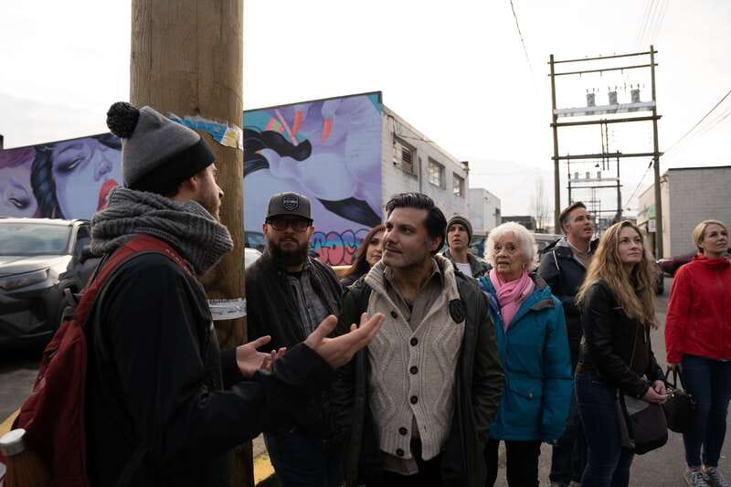 Vancouver: Street Art & Craft Coffee Walking Tour w/ Tasting - The Beaumont Studios Access, Real Working Artist Space