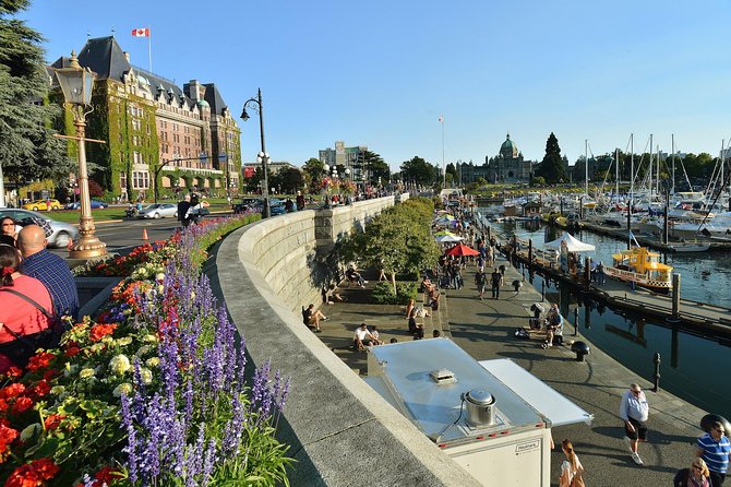 Victoria & Butchart Gardens Tour with Ferry from Vancouver - Victoria Inner Harbour and Chinatown: Two Hours of Freedom