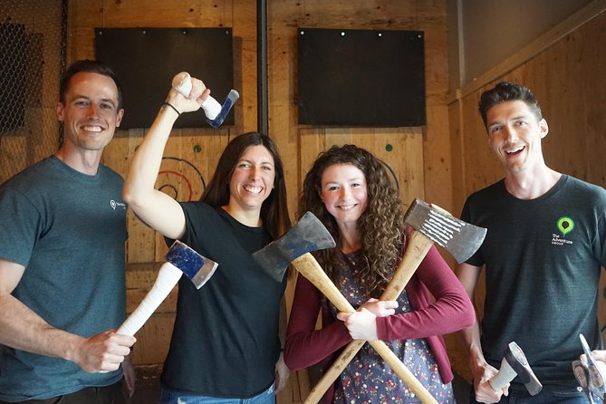 Whistler's Guided Axe Throwing Experience - Trick Throws and Tournament-Style Games With Your Group