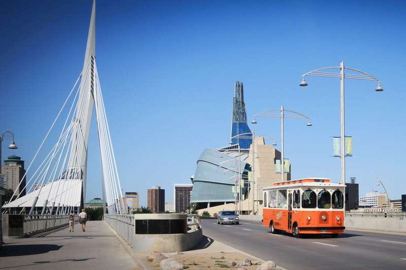 Winnipeg: 2-Hour City Trolley Tour - Downtown Winnipeg: NHL energy, big buildings, and quick context