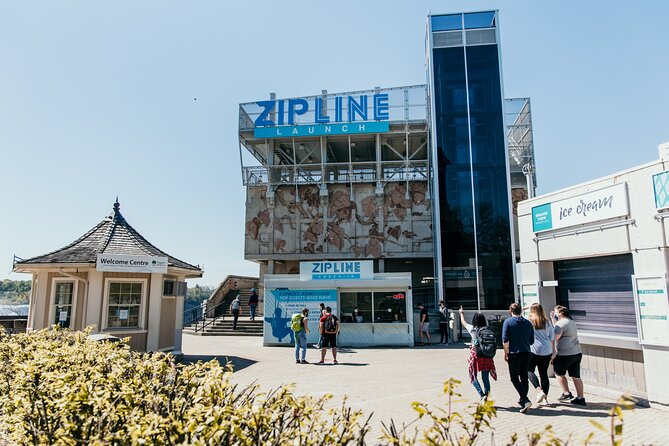 Zipline To The Falls in Niagara Falls, Canada - Gear up the easy way: helmet, harness pouch, waiver, and limits