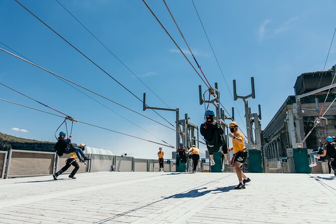 Zipline To The Falls in Niagara Falls, Canada - The photo stops that matter: Falls Landing and the Observation Deck